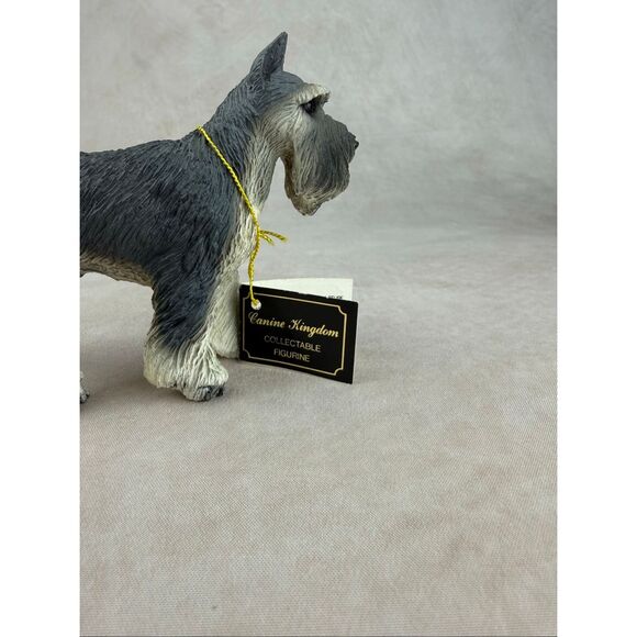 Vintage Canine Kingdom Schnauzer Dog Figurine - Picture 3 of 11